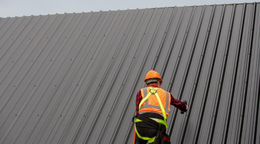 Professional metal roof installation services in Herculaneum, MO